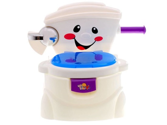 Interactive POTTY Flush Paper dispenser Sound reward ZA0293