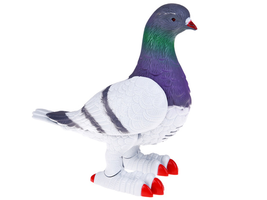 Interactive Pigeon walks game, lights funny toy ZA4825