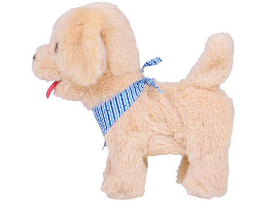 Interactive Plush Biscuit Dog TINKA Walks Barks Licks ZA5366