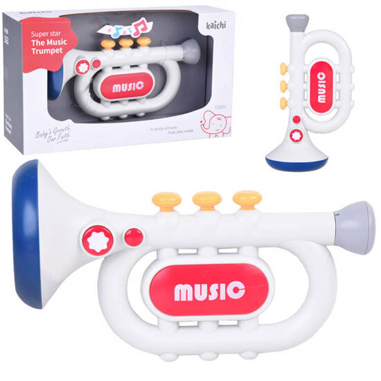 Interactive Trumpet for Kids 3 Play Modes Musical Instrument ZA5446