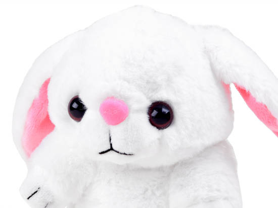 Interactive White Bunny says babble ZA3553