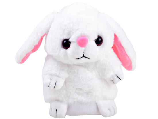 Interactive White Bunny says babble ZA3553