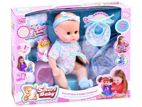 Interactive baby dolls drink pee says ZA2542