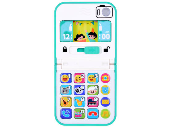 Interactive musical foldable smartphone phone for kids ZA5424