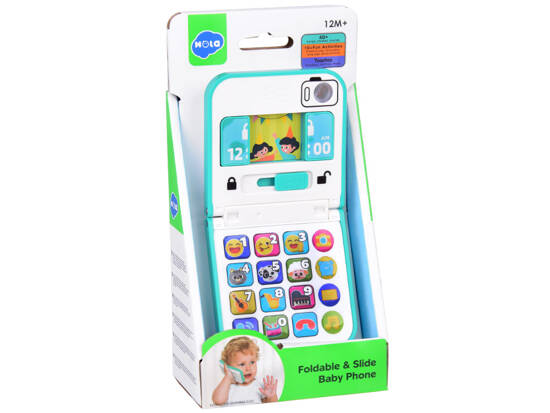 Interactive musical foldable smartphone phone for kids ZA5424