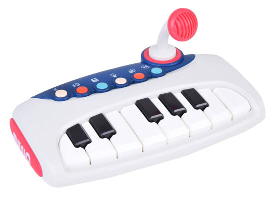 Interactive musical organ piano with microphone for children ZA5447