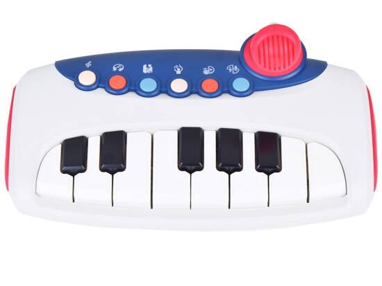 Interactive musical organ piano with microphone for children ZA5447