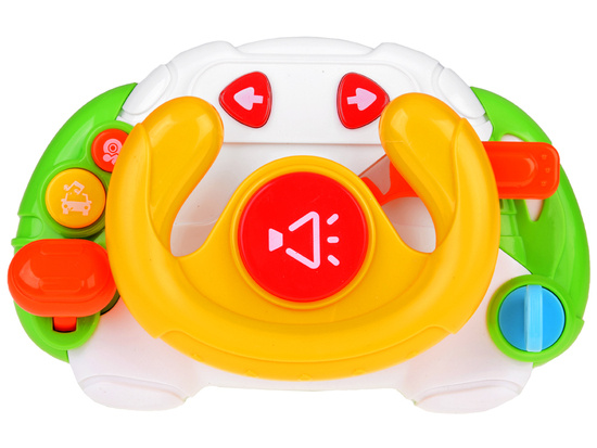 Interactive sensory steering wheel for children light, sound ZA5189