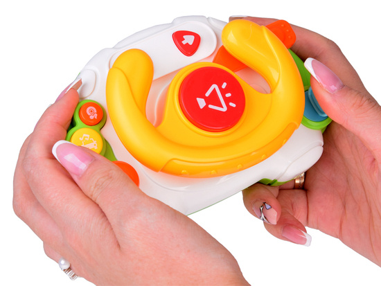 Interactive sensory steering wheel for children light, sound ZA5189