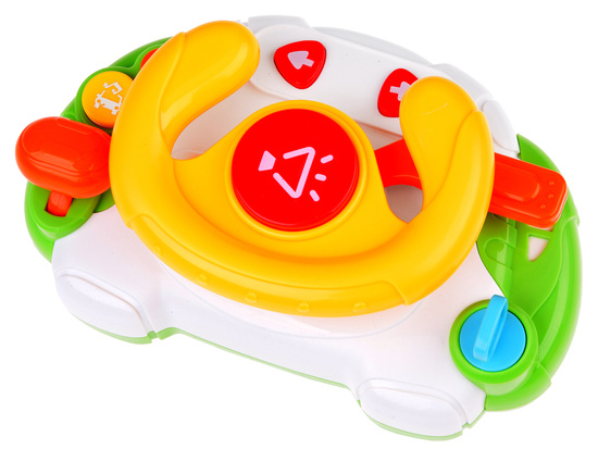 Interactive sensory steering wheel for children light, sound ZA5189