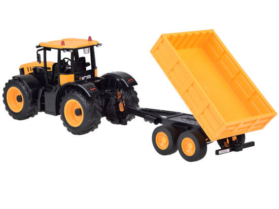 JCB Remote-controlled tractor with trailer tipping Double E 1:16 RC0670