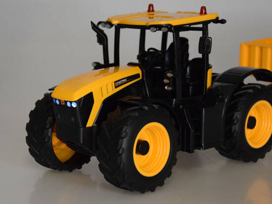 JCB Remote-controlled tractor with trailer tipping Double E 1:16 RC0670