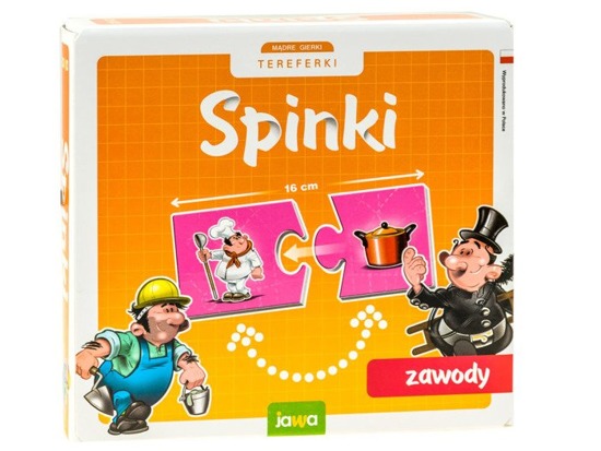 Jawa Educational game SPINKI - PROFESSIONS puzzle GR0307