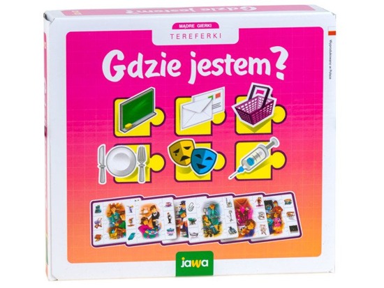 Jawa Logic game WHERE AM I? Puzzle for preschooler GR0303