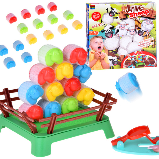 Jumping sheep arcade game family game aim high GR0691