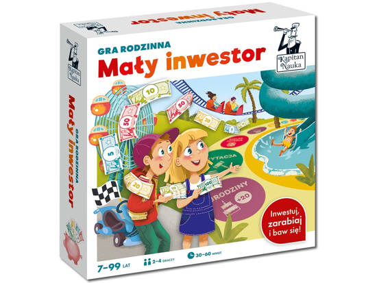 Kapitan Nauka Family game Little investor GR0551