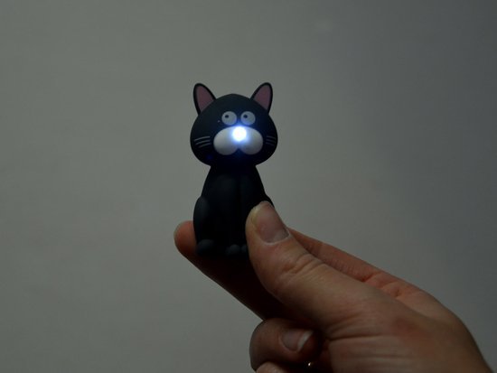 Key ring kitty light sound pendant ZA3529