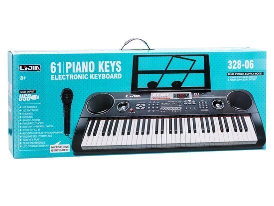 Keyboard organs + microphone 61key 328-06 IN0082