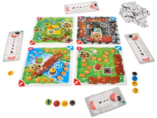 Krówkonosz board game adventure game GR0246