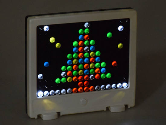 LED mosaic board with lamps puzzle Lite brite ZA4188