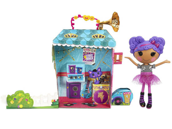 Lalaloopsy large rock Doll Storm E Sky 33 cm + kitty ZA4912