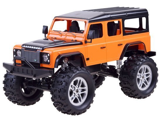 Land Rover all-terrain car with the EE RC0554 remote control