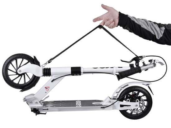 Large Folding City Scooter with shock absorber and brakes SP0785