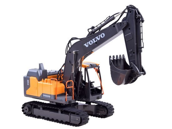 Large VOLVO 3in1 excavator Remote controlled Remote control 3 tips RC0495