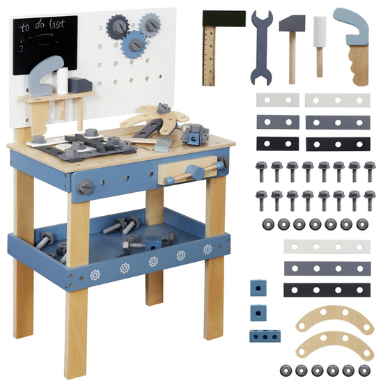 Large Wooden Workshop Tool Set for Children ZA5486