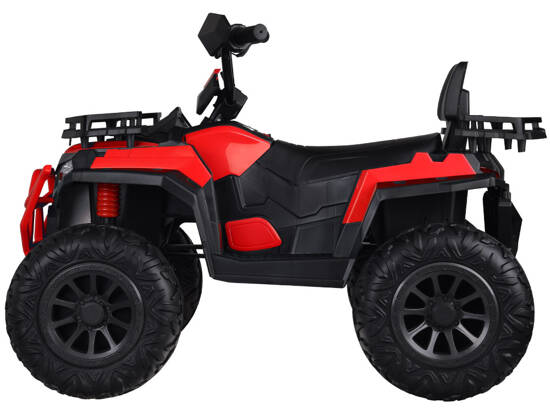 Large battery-powered quad bike for children 4x4, gas in the handle, shock absorber PA0315