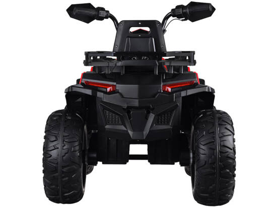 Large battery-powered quad bike for children 4x4, gas in the handle, shock absorber PA0315