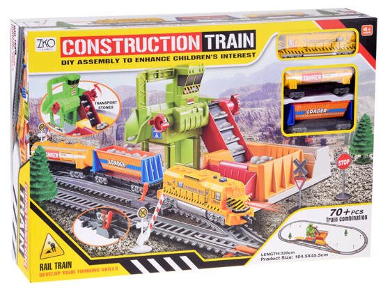 Large electric railway train quarry route 320cm RC0627