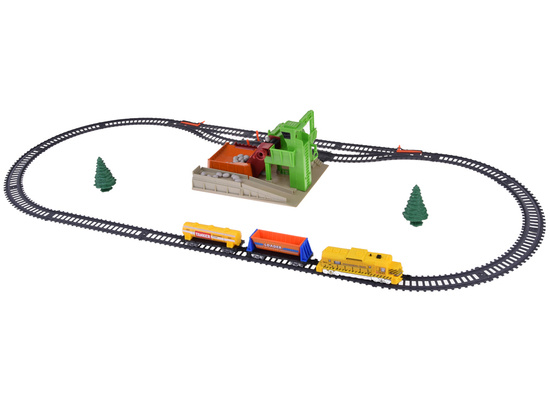 Large electric railway train quarry route 320cm RC0627