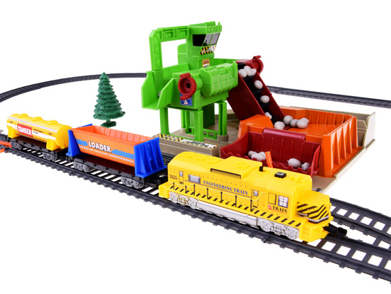 Large electric railway train quarry route 320cm RC0627