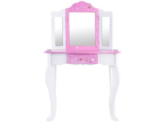 Large, elegant wooden dressing table with a mirror ZA3718