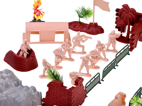 Large military base Toy soldiers set 200 pieces ZA4364