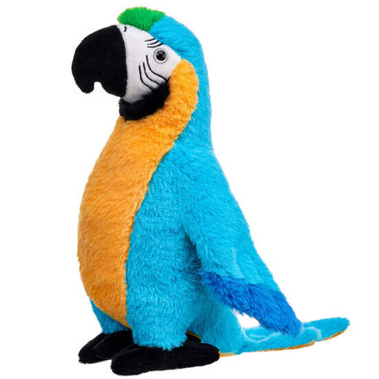 Large plush mascot parrot macaw blue 22cm 13747