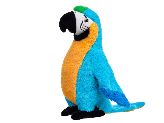 Large plush mascot parrot macaw blue 22cm 13747