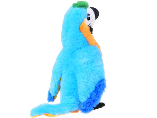 Large plush mascot parrot macaw blue 22cm 13747