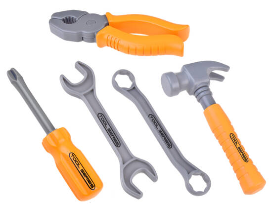 Large tool set + bag battery-powered screwdriver for children ZA5342