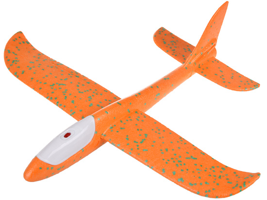 Light Styrofoam Plane Glider LED lighting ZA4984