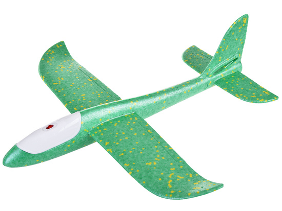 Light Styrofoam Plane Glider LED lighting ZA4984