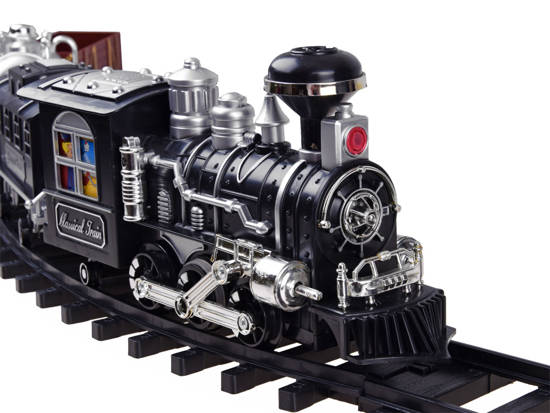 Locomotive train with remote control cars RC0612