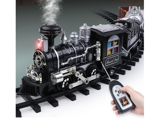 Locomotive train with remote control cars RC0612