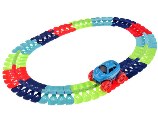 Long flexible car track + car 291 elements ZA4768