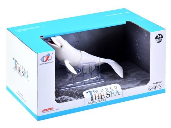 MARINE ANIMALS SERIES Figurine White Whale ZA3393