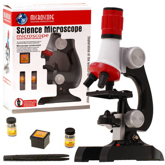 MICROSCOPE + Accessories Kit scientist ZA0522