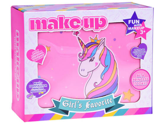 Magical Unicorn Chest with cosmetics for girls ZA5068 cosmetics