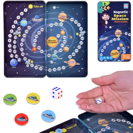 Magnetic Game Space Mission portable magnetic game ZA5197