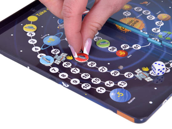 Magnetic Game Space Mission portable magnetic game ZA5197